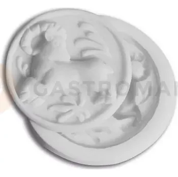 Kuchyňská sůl Silikonová forma na cukrovou hmotu ve tvaru znaku horoskopu Barana - SLK148, 38 mm | SILIKOMART, SugarFlex