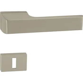 Dveřní kování TI - MELODY - RT5 3099 rozety BBQ, klika/klika NP - Nikl perla (142)