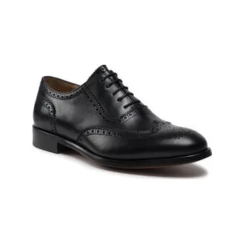 Dámské polobotky Polobotky Lord Premium Brogues 5501 Černá 42