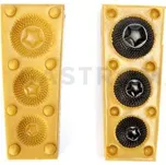 Silikonová forma na cukrovou hmotu nebo čokoládu ve tvaru hvězd | SILIKOMART, SugarFlex Gold