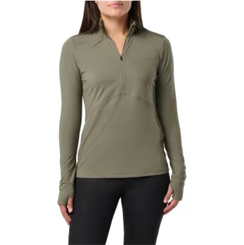 Pánská móda Dámské tričko PT-R Catalyst 1/2 Zip, 5.11, sage green, L