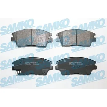 Brzdová destička Sada brzdových destiček, kotoučová brzda SAMKO 5SP2052