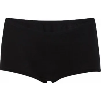 Kalhotky Promodoro Dámské bavlněné boxerky s příměsí elastanu 5 % Barva: Černá, Velikost: S E8005