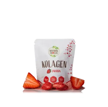 Přírodní produkt NaturalProtein Kolagen - Jahoda (10 g)