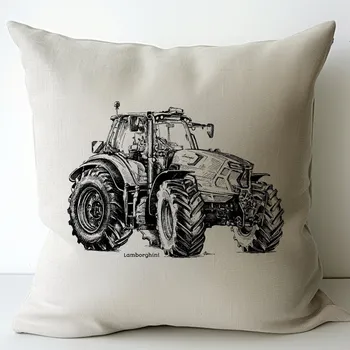 Polštář Polštář - Traktor Lamborghini Typ povlaku: Plyš