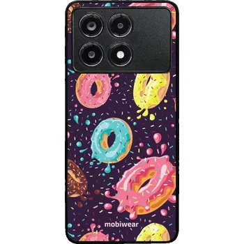 Pouzdro na mobilní telefon Lesklý kryt Mobiwear Glossy - Xiaomi Poco X6 Pro 5G - G046G - Donutky (Prémiové lesklé pouzdro, obal, kryt Mobiwear Glossy na mobil Xiaomi Poco X6 Pro 5G - G046G - Donutky, materiál Plast + TPU silikon - krytí po všech stranách, neošoupatelný potisk, tenk