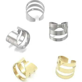 Materiál na výrobu šperku Ocelové záušnice 10mm - 1ks+B - Nerez RL / 1Ks