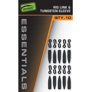 FOX - Rychlospojka Edges Rig Link And Tungsten Sleeve 10 ks