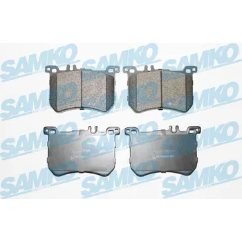 Brzdová destička Sada brzdových destiček, kotoučová brzda SAMKO 5SP1972