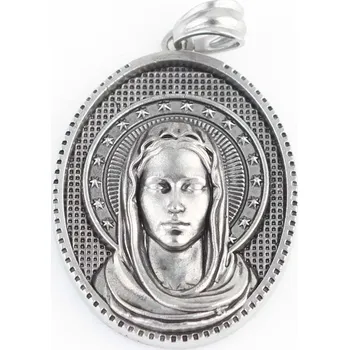 Souprava šperků Přívěsek Panna Maria chirurgická ocel VL 486-1