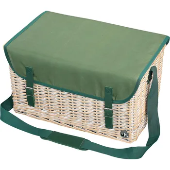 Piknikový koš Cilio PONZA Piknikový koš pro 4 osoby proutěný světlý