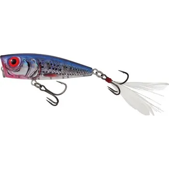 Nástraha Salmo wobler Rattlin Pop Floating Clear Blue Shiner 7 cm (QRA001)