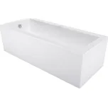 Mexen Cubik obdélníková vana 170 x 70 cm s pláštěm, bílá - 55031707000X