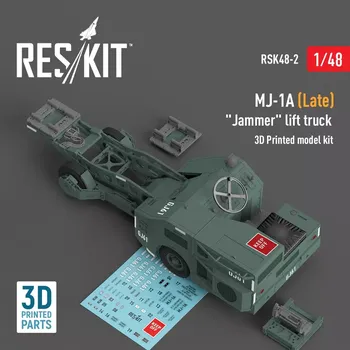 Plastikový model Reskit 1/48 MJ-1A Late 'Jammer' lift truck (3D model)