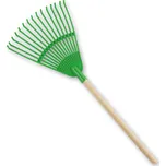 Androni (11-4220-0000) Zahradnické nářadí - hrábě vějířové s dřevěnou násadou