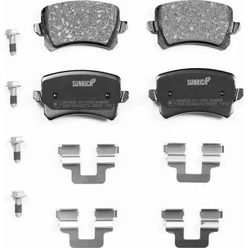 Brzdová destička Brzdové destičky Sunrich zadní SR0535.01-1763