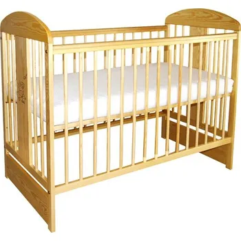 Dětská postýlka Tomi Dětská dřevěná postýlka XVIII. Králík - přírodní