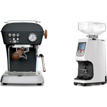 Kávovar Ascaso Dream PID, Anthracite + Eureka Atom 60, white