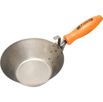 Zdenické nářadí ProTec naběračka, ocelová, s dřevěnou rukojetí, O 160 mm (ProTec naběračka, ocelová, s dřevěnou rukojetí, O 160 mm)