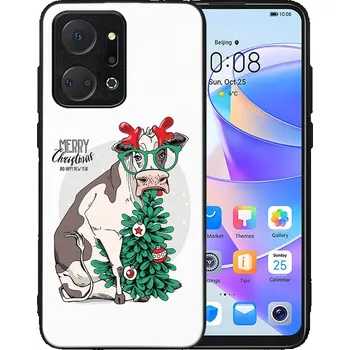 Vánoční dekorace VSECHNONAMOBIL 73322 MY ART Kryt s vánočním designem Honor X7a MERRY CHRISTMAS (074)