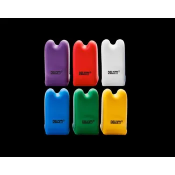 Pouzdro na prut Delkim ochranné pouzdro na hlásič Hard Case žlutý