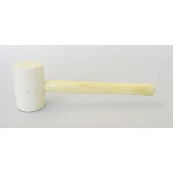 Kladivo Palička gumová 900 g, průměr 70 mm, délka 370 mm, dřevěná rukojeť