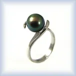 bílé zlato 60 perla Tahiti 9,5 - 10,0 mm