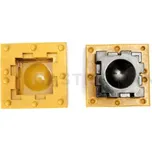 Silikonová forma na cukrovou hmotu nebo čokoládu ve tvaru krychle - 100x100x100 mm | SILIKOMART, SugarFlex Gold