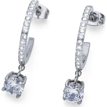 Šperk Oliver Weber Okouzlující ocelové náušnice s kubickými zirkony Nereids Crystal Spirits 23047 + 2 měsíce na vrácení zboží