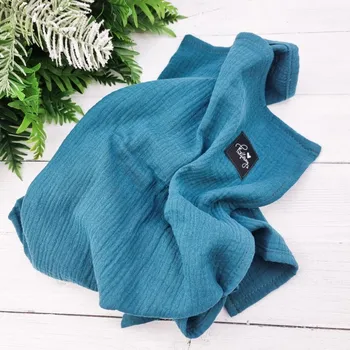 Plena Kulišárny Mušelínová plenka SMARAGD Rozměr plenky: 100x100 cm