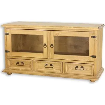 Obývací stěna TV stolek RV705 povrchová úprava - včelí vosk Přírodní včelí vosk