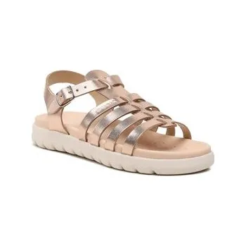 Dámská obuv Geox Sandály J Sandal Soleima Gir J35GSB000CFC7018 D Zlatá 37