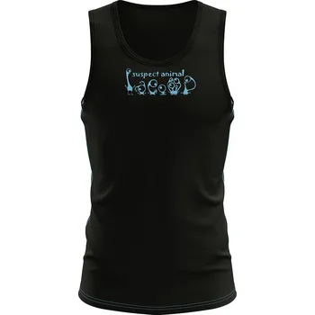 Dětský funkční nátělník EMILY černá Bamboo Ultra - Azurová / 100