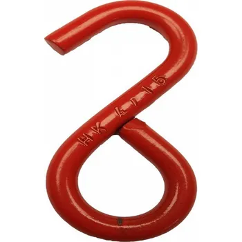 Upínací popruh Ganas spol. s.r.o. S-Hák uzavřený Nosnost: 500 kg, Průměr lana: ø oka 40