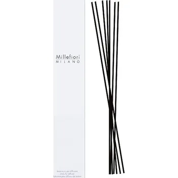 Aroma difuzér Millefiori Milano NÁHRADNÍ STÉBLA pro 100ml difuzér, černá 35822