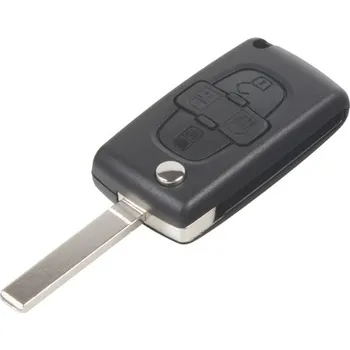 Auto elektroinstalace Náhradní obal klíče pro Citroen, 4-tlačítkový, 48CT102