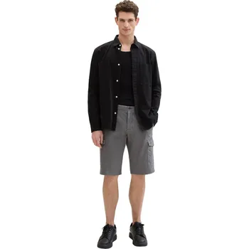 Pánské kraťasy Tom Tailor pánské cargo kraťasy 1040226 34673 Šedá 31