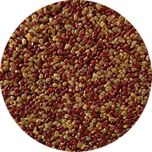 PerfectSTONE kamenný koberec (kamínky + pojivo) červeno-hnědá okrová 18,31 kg