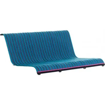 Příze South Low Bench - tkané čalounění blue/light blue