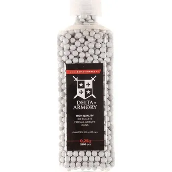 Airsoftová zbraň Airsoft kuličky BB Delta Armory 0.25g/2500