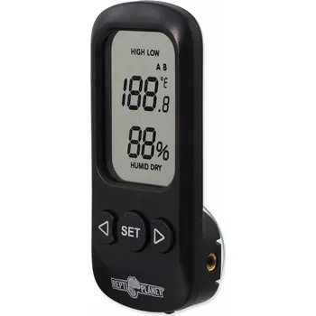 Terárium Repti planet Teploměr vlhkoměr s alarmem vnitřní