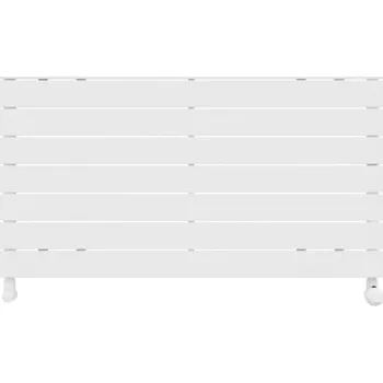 Radiátor Korado KORATHERM HORIZONTAL designový radiátor 22-218/2000, bez příchytek, spodní zdola dolů, bílá RAL9016