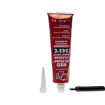 Motorová pila Červený silikonový tmel +343°C 85 g pro Stihl 017 018 MS180 MS181 MS250 MS280 Husqvarna 136 137 141 435 Partner 351 371 391 420