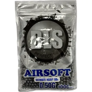 Airsoftová kulička Airsoft kuličky BB BLS Precision 0.50g/1000 (Stainless)