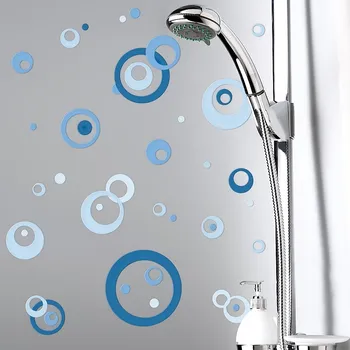 Samolepící dekorace Samolepicí dekorace Crearreda CR S Blue Circles 59609 Modré kruhy