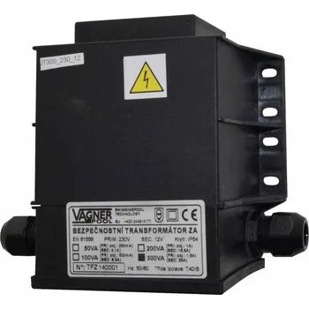 Bazénové osvětlení Bezpečnostní transformátor 200 W, zalitý