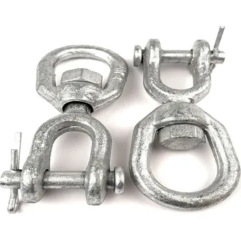 Šroub Ganas spol. s.r.o. Otočné oko s vidlicí Nosnost: 900 kg, Délka: Závitu M12 m