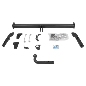 Tažné zařízení GDW tažné zařízení pevné včetně TowTec elektropřípojky 7pólové typová - NISSAN QASHQAI II