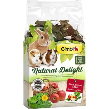 Krmivo pro hlodavce Gimborn Natural Delight pampeliška+jablka 100 g