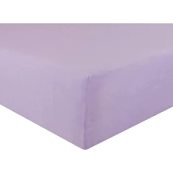 Prostěradlo Prostěradlo jersey světle fialová TiaHome 70x140cm